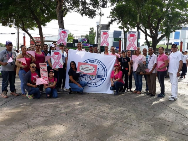 Coraamoca participa en la Caminata Salud y Vida organizada por el Patronato de la Lucha contra el Cáncer.