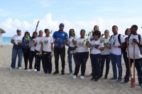 POR EL DÍA MUNDIAL DEL MEDIO AMBIENTE, REALIZAN JORNADA DE LIMPIEZA Y SIEMBRA EN PLAYA ROGELIO.