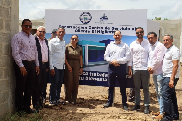 CORAAMOCA INICIA CONSTRUCCIÓN DE MODERNO CENTRO DE SERVICIO AL CLIENTE EN EL HIGÜERITO.